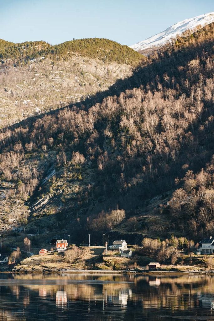 village pêcheurs Nærøyfjord
