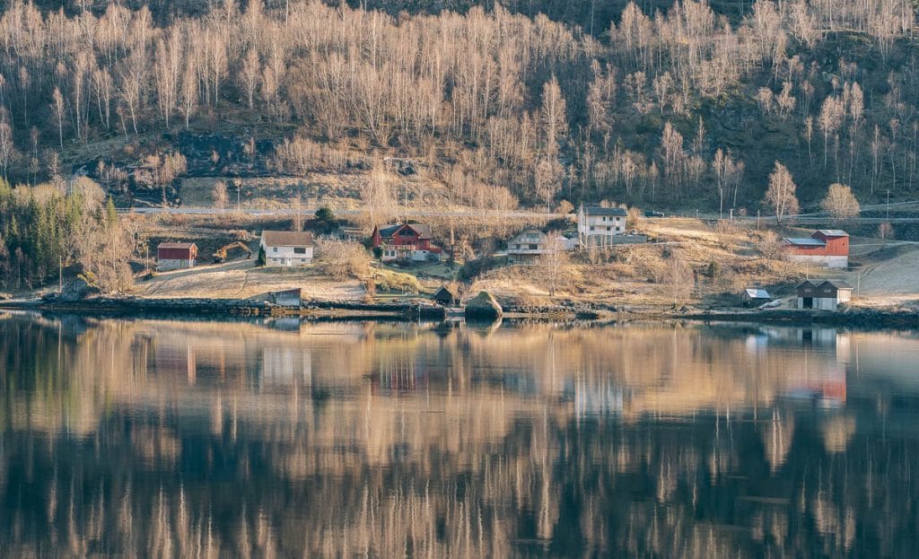 village pêcheurs Nærøyfjord