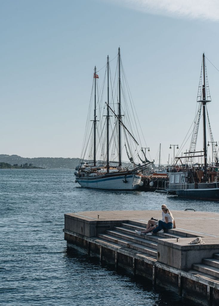 port d’Aker Brygge Oslo