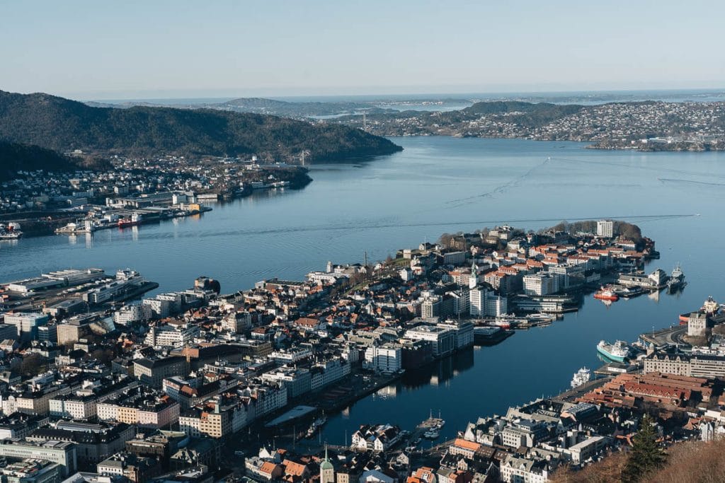 Panorama mont Floyen