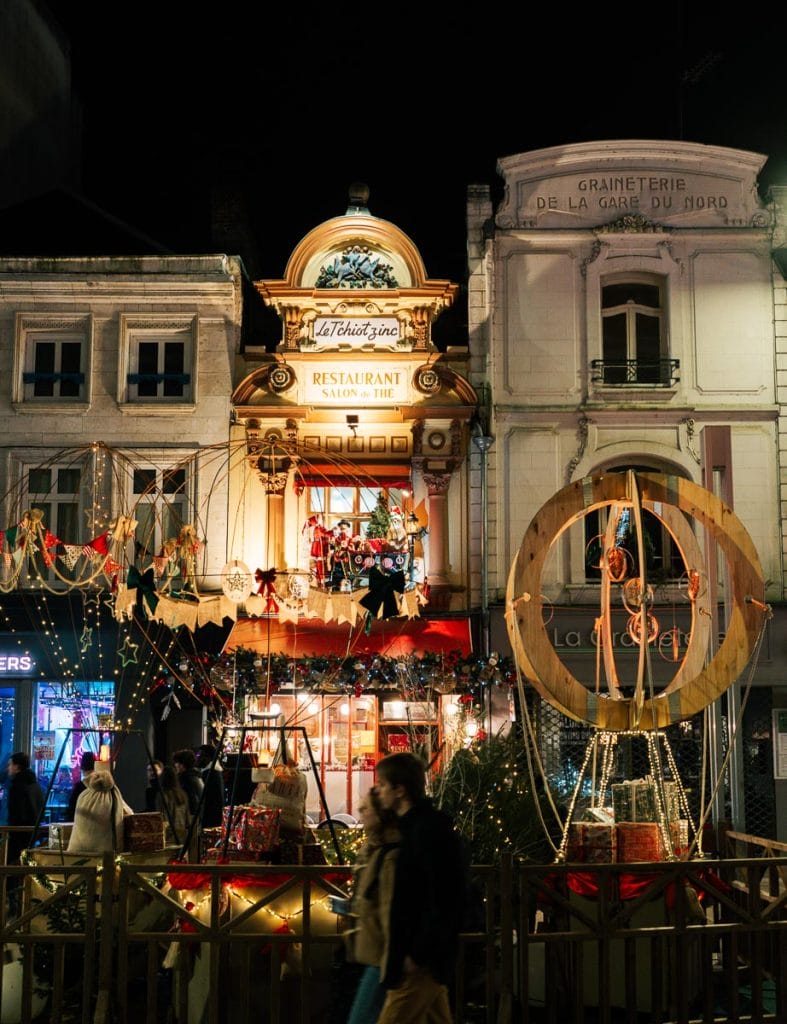 marché de Noël Amiens vitrines