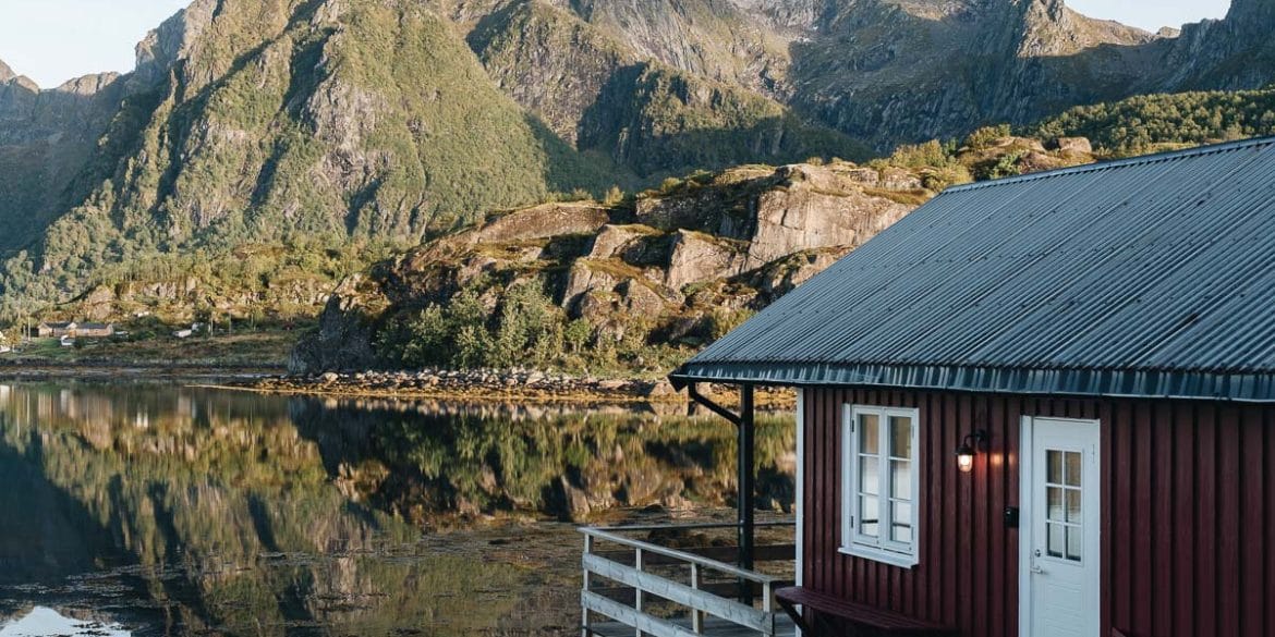 hébergement fjord norvége