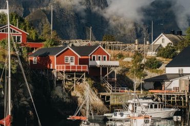 village de pêcheurs îles Lofoten