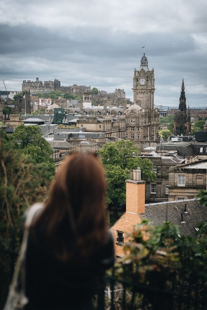 Vue panoramique Édimbourg