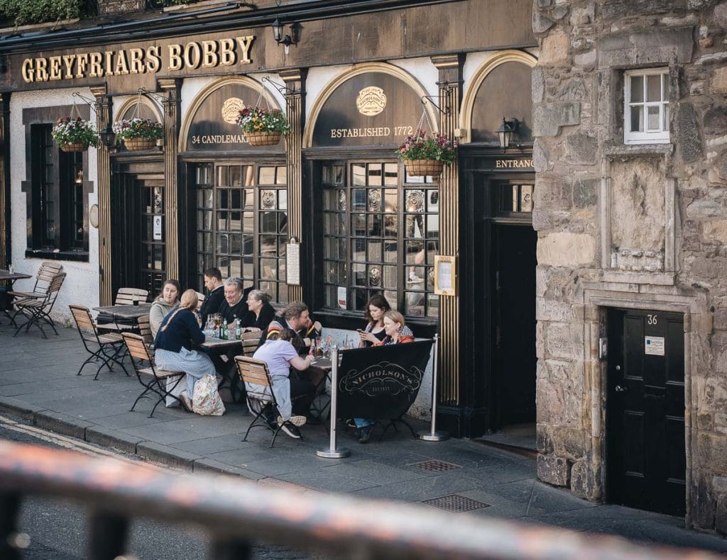 restaurant à Édimbourg