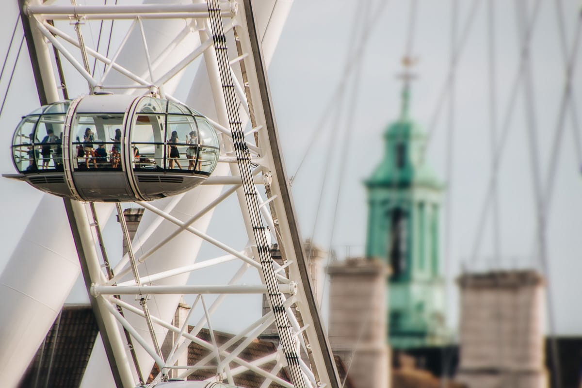 Grande roue du London Eye à Londres